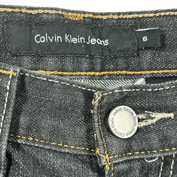 Calvin Klein Stretch Bootcut Jeans Women's Size 6 Casual‎ Designer Denim Office - Picture 6 of 8